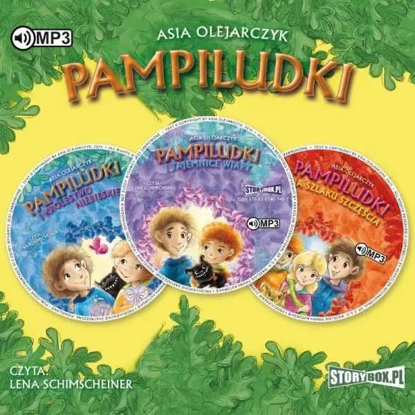 Pakiet Pampiludki audiobook - Asia Olejarczyk