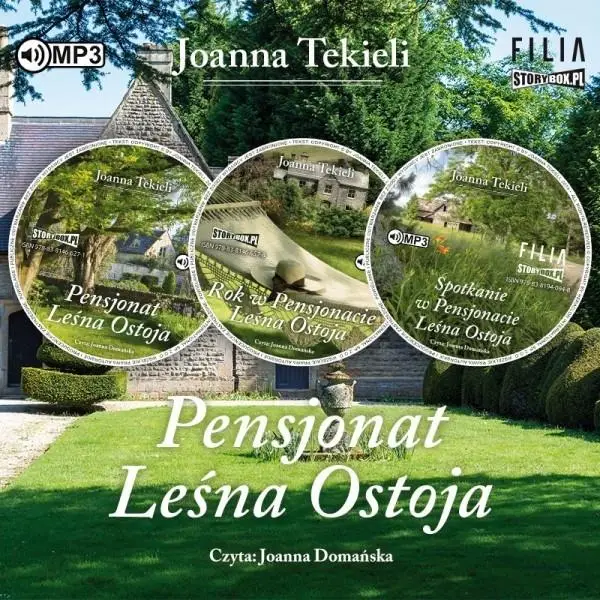 Pakiet: Pensjonat Leśna Ostoja t.1-3. Audiobook - Joanna Tekieli