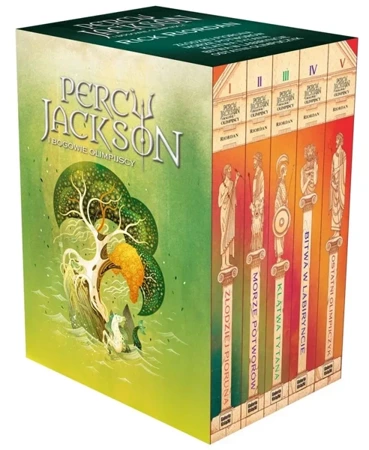 Pakiet: Percy Jackson i bogowie olimpijscy - Rick Riordan