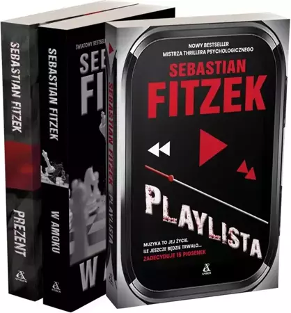 Pakiet: Playlista / W amoku / Prezent - Sebastian Fitzek