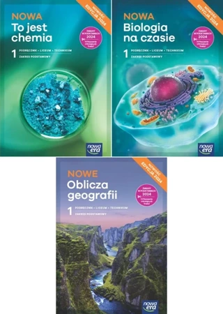 Pakiet Podręcznik To jest chemia Oblicza geografii Biologia na czasie - Janusz Mrzigod, Aleksandra Mrzigod, Romuald Hassa