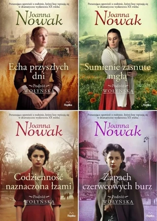 Pakiet Podróż wołyńska Tom 1-4 Joanna Nowak - Joanna Nowak