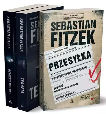 Pakiet: Przesyłka/Terapia/Ostatnie dziecko - Sebastian Fitzek