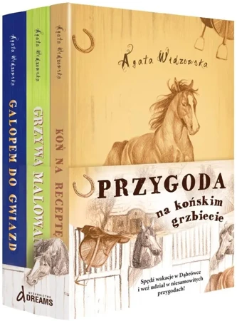 Pakiet: Przygoda na końskim grzbiecie T.1-3 - Agata Widzowska