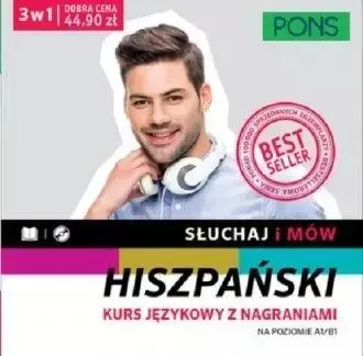 Pakiet: Słuchaj i mów. Hiszpański 3w1 - praca zbiorowa