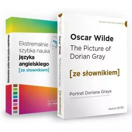 Pakiet The Picture of Dorian Gray i Ekstremalnie szybka nauka języka angielskiego - Opracowanie zbiorowe