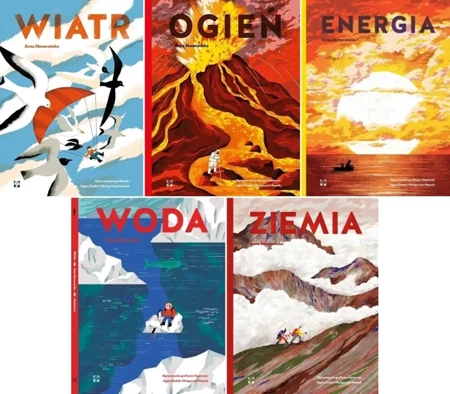 Pakiet Wiatr + Woda + Ogień + Ziemia + Energia Anna Skowrońska - Anna Skowrońska