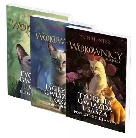 Pakiet: Wojownicy. Tygrysia gwiazda.. - Trylogia - Erin Hunter