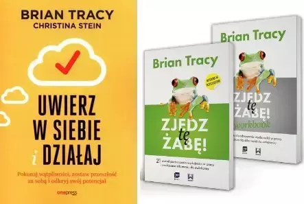 Pakiet Zjedz tę żabę! + Uwierz w siebie i działaj - Brian Tracy