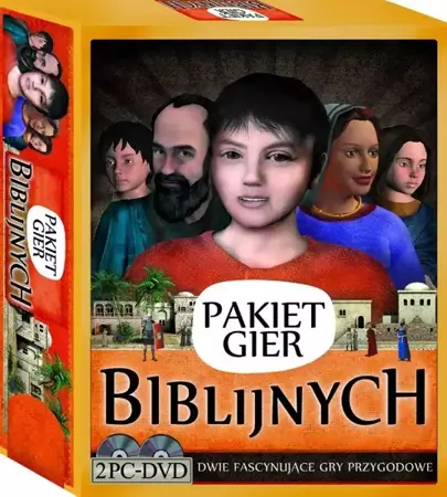 Pakiet gier biblijnych (2 DVD) - praca zbiorowa