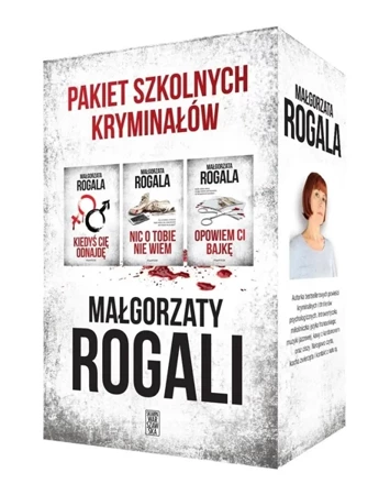 Pakiet szkolnych kryminałów - Małgorzata Rogala