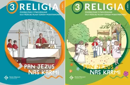 Pan Jezus nas karmi 3 Cz. 1-2 Podręcznik Ćwiczenia