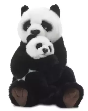 Panda z dzieckiem 28cm WWF - WWF Plush Collection