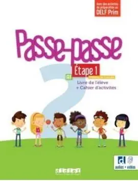 Passe-Passe 2 etape 1 podręcznik + ćwiczenia + app - praca zbiorowa