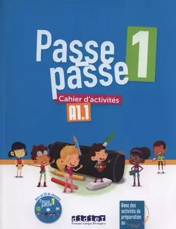 Passe passe 1 ćwiczenia + CD - Catherine Adam, Christelle Berger, Albert Cohen, Sonia Gonzalez