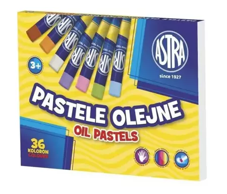 Pastele olejne 36 kolorów ASTRA - ASTRA papiernicze