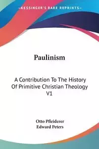 Paulinism - Otto Pfleiderer