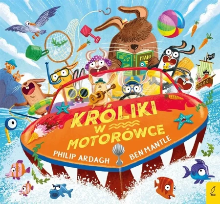 Pędzące króliki. Króliki w motorówce - Philip Ardagh