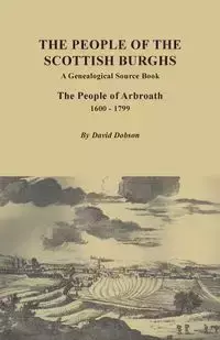 People of the Scottish Burgh - David Dobson