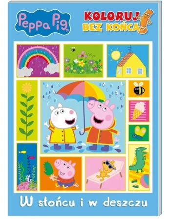 Peppa Pig. Koloruj bez końca cz.3 W słońcu i w... - praca zbiorowa