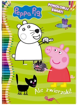 Peppa Pig. Pokoloruj świat cz.4 - praca zbiorowa