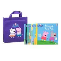 Peppa Pig Purple Bag Set