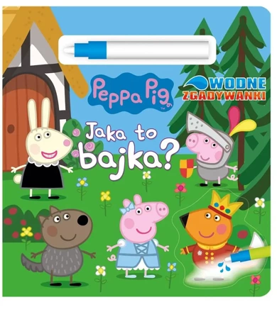 Peppa Pig. Wodne zgadywanki. Jaka to bajka? - praca zbiorowa