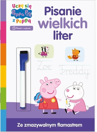 Peppa pig. Uczę się z Peppą Pisanie wielkich liter - praca zbiorowa