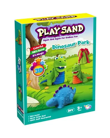 Piasek 3D sensoryczny dinozaury - SWEDE