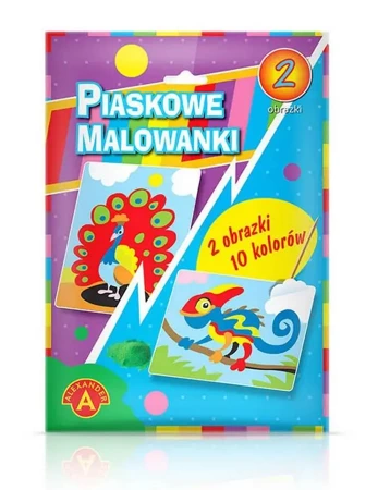 Piaskowe malowanki - Kameleon, paw ALEX - Alexander