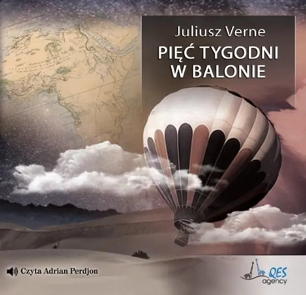 Pięć tygodni w balonie Audiobook - Juliusz Verne