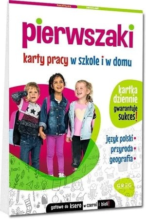 Pierwszaki. Karty pracy w szkole i w domu - Marta Kurdziel