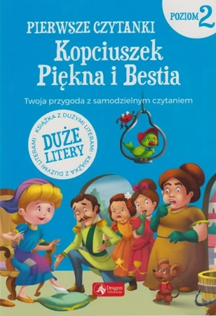 Pierwsze czytanki P.2 Kopciuszek / Piękna i Bestia - Ewa Binda