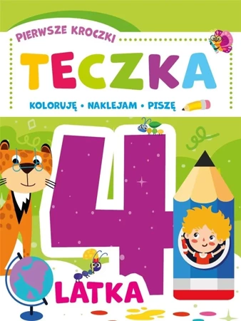 Pierwsze kroczki. Teczka 4-latka - praca zbiorowa