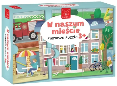 Pierwsze puzzle W naszym mieście - Kangur