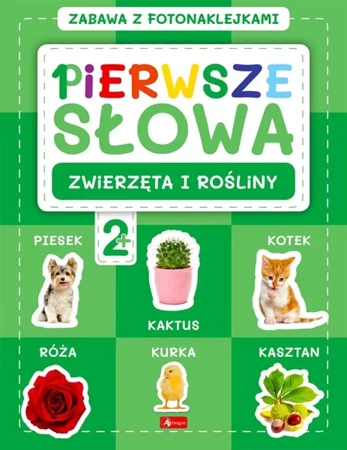 Pierwsze słowa. Zabawa z fotonaklejkami. Zwierzęta - praca zbiorowa