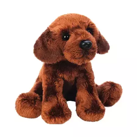 Pies Labrador czekoladowy 16 cm - SUKI plusz