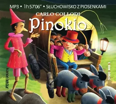 Pinokio. Słuchowisko z piosenkami CD - Carlo Collodi