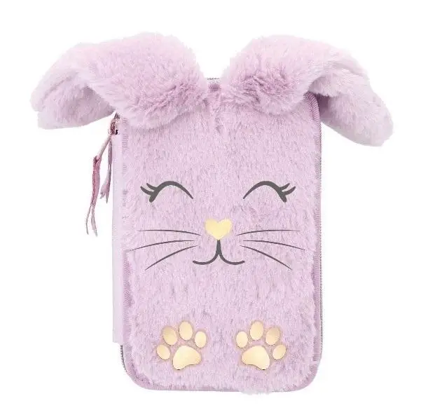 Piórnik poj z wyp Astrabag Fluffy Bunny AC11 ASTRA - ASTRA papiernicze