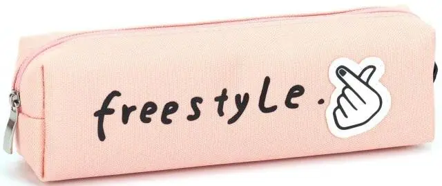 Piórnik tuba mała Freestyle róż - Fresh
