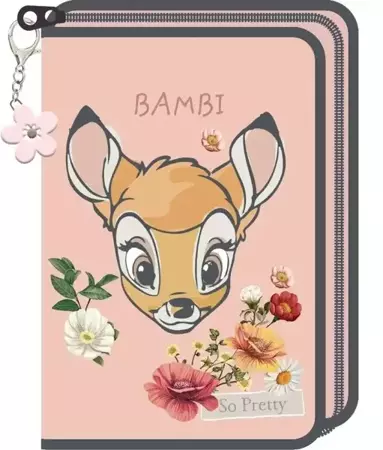 Piórnik z wyposażeniem 1 zamek Bambi - Beniamin