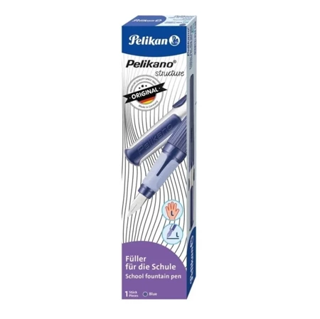 Pióro wieczne Pelikano Structure P481 L niebieskie - PELIKAN