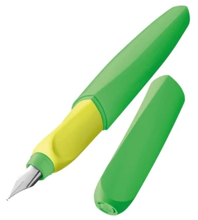 Pióro wieczne Twist P457 M neonowa zieleń - PELIKAN