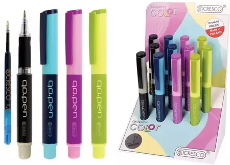 Pióro żelowe Go Pen Color (12szt) - Cresco