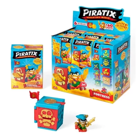 Piratix Golden Treasure Fortress 1 szt. mix - Magic Box Toys Polska (L)