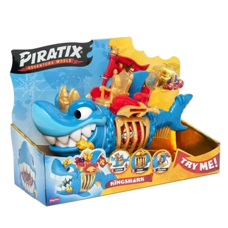 Piratix S Playset  King Shark - Magic Box Toys Polska (L)