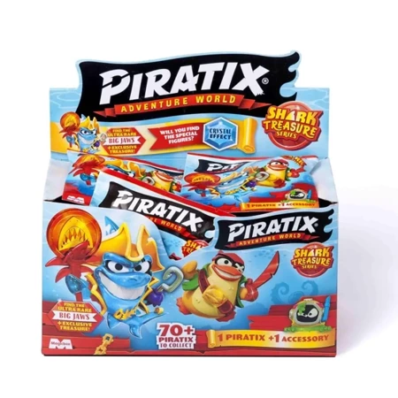 Piratix Shark Treasure One Pack 1szt.mix - Magic Box Toys Polska (L)