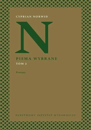 Pisma wybrane T.2 Poematy - Cyprian Kamil Norwid