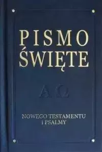 Pismo Święte NT i psalmy - De Luxe, granat - praca zbiorowa