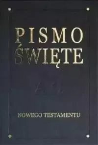 Pismo Święte Nowego Testamentu - De Luxe, grafit - praca zbiorowa